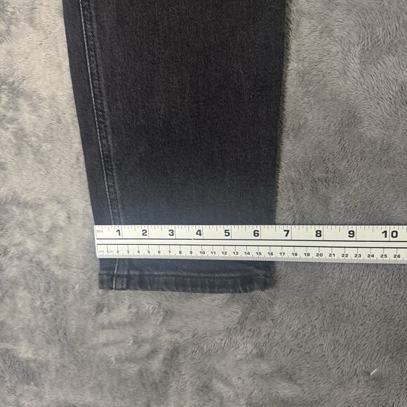 LAUREN RALPH LAUREN Relaxed Tapered Jeans in Empire Black Wash SIZE 8 - Picture 10 of 13